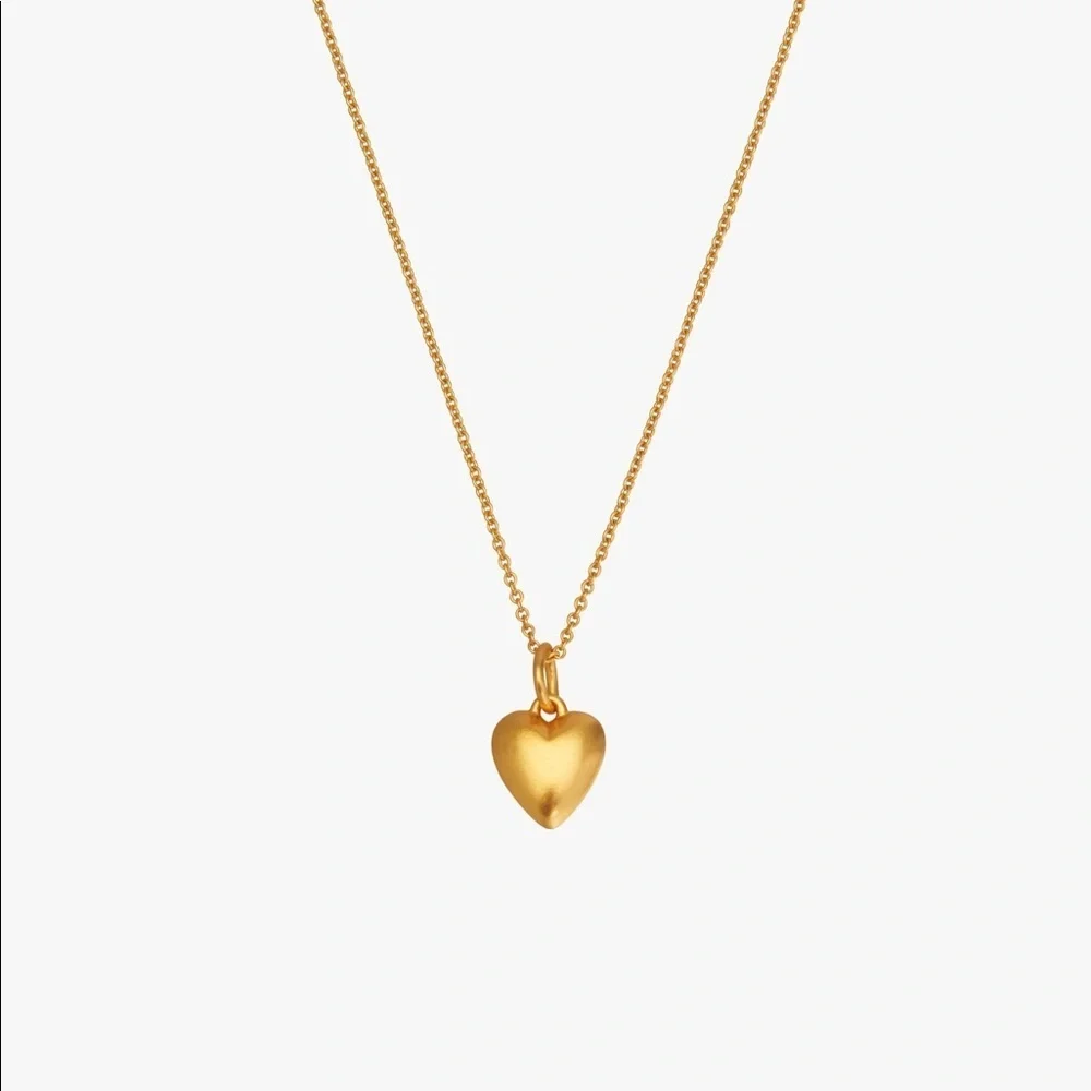 NWT. Zara Kids Sterling Silver Chain with Appliqués Plated in 24k Gold.